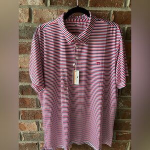 NWT Simply Southern Boys Youth Striped Polo Shirt - size xxl (18-20)
